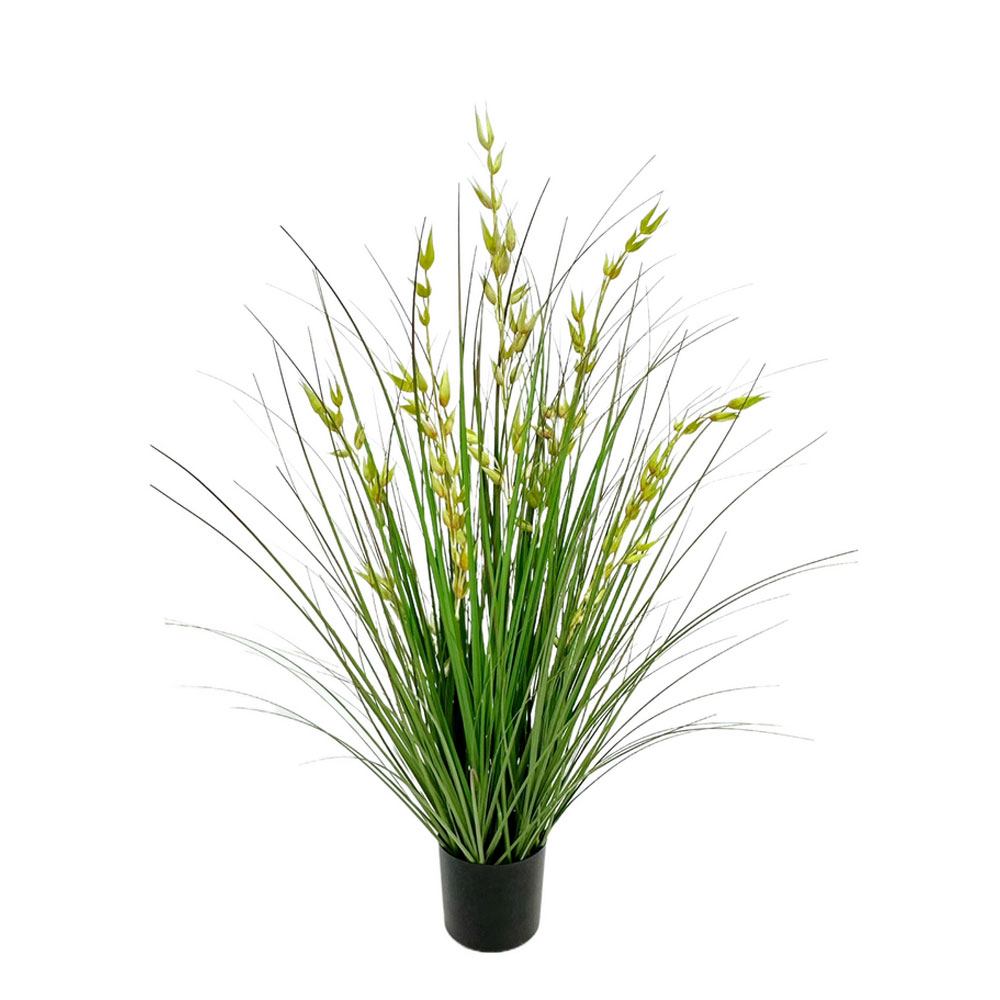 031333-ZddMB-first-_1 OAT GRASS ΦΥΤΟ ΤΕΧΝΗΤΟ ΣΕ ΓΛΑΣΤΡΑ 90cm PVC ΠΡΑΣΙΝΟ 031333 - Image 1