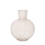NIREAS ΒΑΖΟ 30x30x38cm MgO ΛΕΥΚΟ 031686