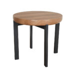 BOBBA SIDE TABLE SONOMA ΜΑΥΡΟ 60x60x55cm 04-1431 - Image 3