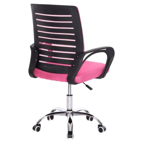 ΚΑΡΕΚΛΑ ΓΡΑΦΕΙΟΥ TRAIL HM1192.95 ΡΟΖ MESH 62x51x98Υεκ. Β' ΔΙΑΛΟΓΗΣ - Image 5
