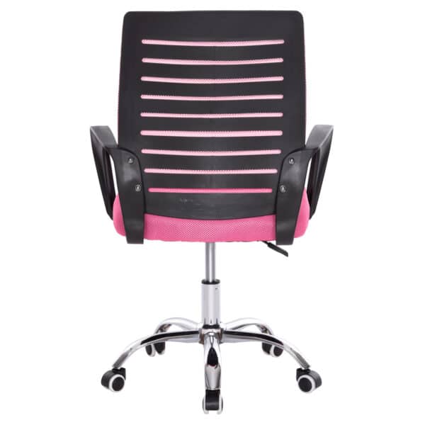 ΚΑΡΕΚΛΑ ΓΡΑΦΕΙΟΥ TRAIL HM1192.95 ΡΟΖ MESH 62x51x98Υεκ. Β' ΔΙΑΛΟΓΗΣ - Image 6