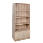 ΒΙΒΛΙΟΘΗΚΗ PLAYROOM HM332 SONAMA 80X30X180εκ. ΧΩΡΙΣ ΧΕΡΟΥΛΙΑ