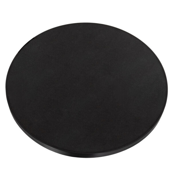 ΕΠΙΦΑΝΕΙΑ ΤΡΑΠΕΖΙΟΥ SINTERED STONE HM6652.01 ΜΕ ΠΛΑΙΣΙΟ ALU ΜΑΥΡO Φ60εκ. - Image 3
