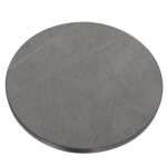 ΕΠΙΦΑΝΕΙΑ ΤΡΑΠΕΖΙΟΥ SINTERED STONE HM6653.05 ΜΕ ΠΛΑΙΣΙΟ ALU ΓΚΡΙ Φ70εκ. - Image 3