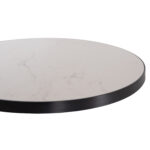 ΕΠΙΦΑΝΕΙΑ ΤΡΑΠΕΖΙΟΥ SINTERED STONE HM6652.02 ΜΕ ΠΛΑΙΣΙΟ ALU ΜΑΥΡΟ Φ60εκ. - Image 4