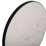 ΕΠΙΦΑΝΕΙΑ ΤΡΑΠΕΖΙΟΥ SINTERED STONE HM6652.02 ΜΕ ΠΛΑΙΣΙΟ ALU ΜΑΥΡΟ Φ60εκ. - Image 5