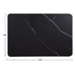 ΕΠΙΦΑΝΕΙΑ ΤΡΑΠΕΖΙΟΥ SINTERED STONE ΟΡΘΟΓΩΝΙΑ HM6656.13 ΠΛΑΙΣΙΟ ALU ΧΡΥΣΟ 120x80εκ. - Image 2