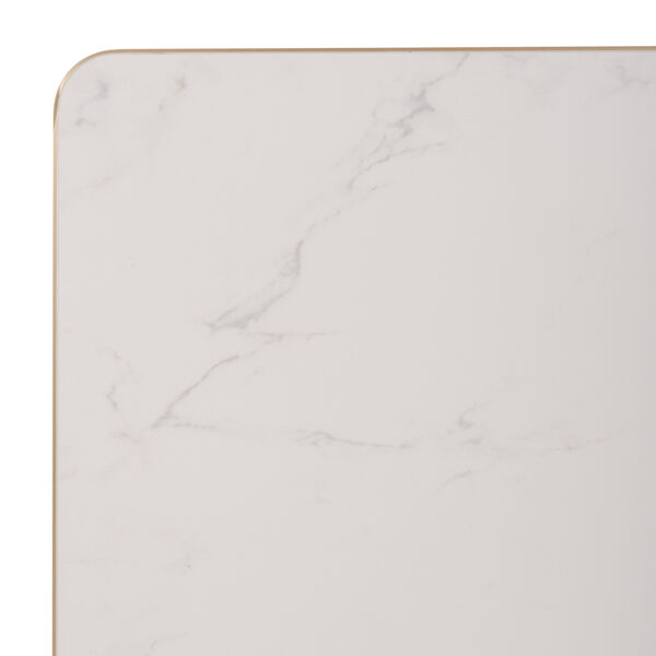 ΕΠΙΦΑΝΕΙΑ ΤΡΑΠΕΖΙΟΥ SINTERED STONE ΟΡΘΟΓΩΝΙΑ HM6656.12 ΠΛΑΙΣΙΟ ALU ΧΡΥΣΟ 120x80εκ. - Image 5