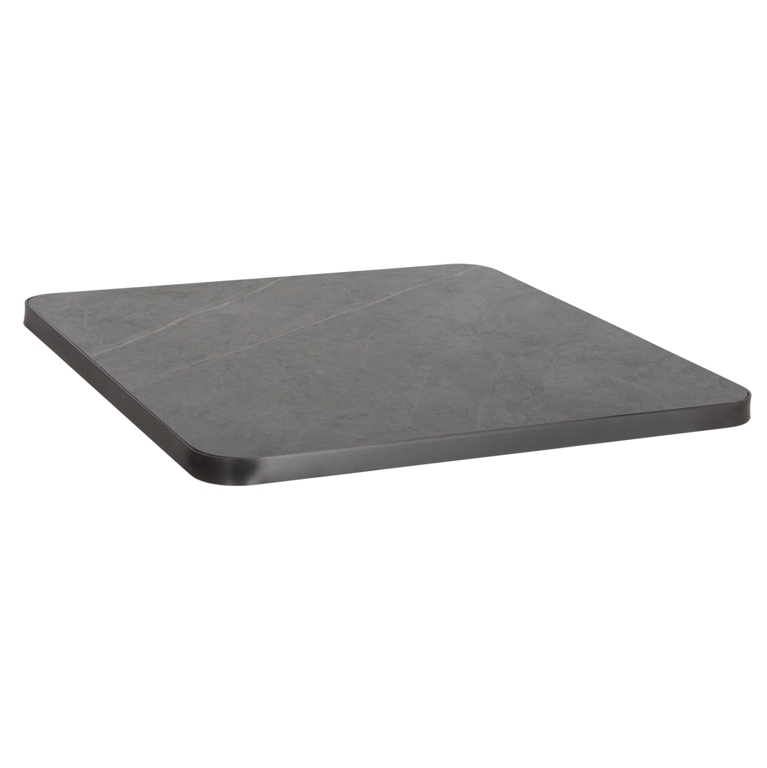 HM6655.05 ΕΠΙΦΑΝΕΙΑ ΤΡΑΠΕΖΙΟΥ SINTERED STONE ΤΕΤΡΑΓΩΝΗ HM6655.05 ΠΛΑΙΣΙΟ ALU ΓΚΡΙ 80x80εκ. - Image 1