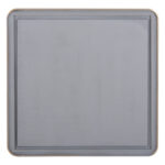 ΕΠΙΦΑΝΕΙΑ ΤΡΑΠΕΖΙΟΥ SINTERED STONE ΤΕΤΡΑΓΩΝΗ HM6654.12 ΠΛΑΙΣΙΟ ALU ΧΡΥΣΟ 70x70εκ. - Image 3