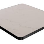 ΕΠΙΦΑΝΕΙΑ ΤΡΑΠΕΖΙΟΥ SINTERED STONE ΤΕΤΡΑΓΩΝΗ HM6655.02 ΠΛΑΙΣΙΟ ALU ΜΑΥΡΟ 80x80εκ. - Image 3