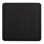 ΕΠΙΦΑΝΕΙΑ ΤΡΑΠΕΖΙΟΥ SINTERED STONE ΤΕΤΡΑΓΩΝΗ HM6655.01 ΠΛΑΙΣΙΟ ALU ΜΑΥΡΟ 80x80εκ. - Image 3