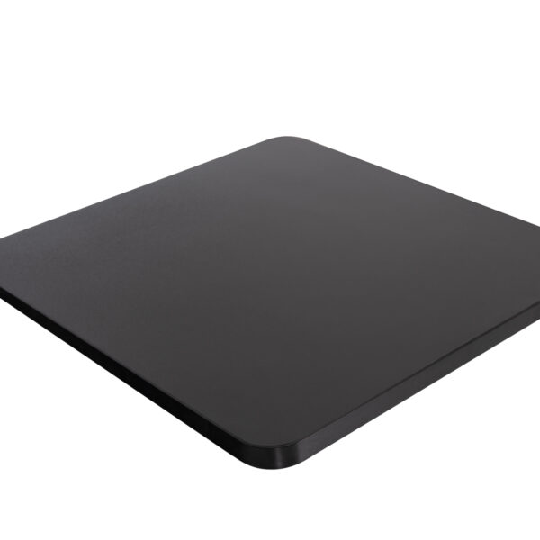 ΕΠΙΦΑΝΕΙΑ ΤΡΑΠΕΖΙΟΥ SINTERED STONE ΤΕΤΡΑΓΩΝΗ HM6654.01 ΠΛΑΙΣΙΟ ALU ΜΑΥΡΟ 70x70εκ. - Image 3