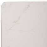ΕΠΙΦΑΝΕΙΑ ΤΡΑΠΕΖΙΟΥ SINTERED STONE ΤΕΤΡΑΓΩΝΗ HM6654.12 ΠΛΑΙΣΙΟ ALU ΧΡΥΣΟ 70x70εκ. - Image 4