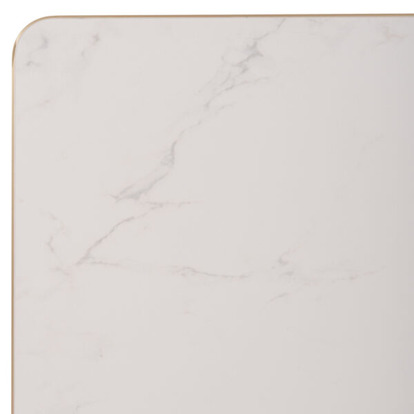 ΕΠΙΦΑΝΕΙΑ ΤΡΑΠΕΖΙΟΥ SINTERED STONE ΤΕΤΡΑΓΩΝΗ HM6654.12 ΠΛΑΙΣΙΟ ALU ΧΡΥΣΟ 70x70εκ. - Image 4