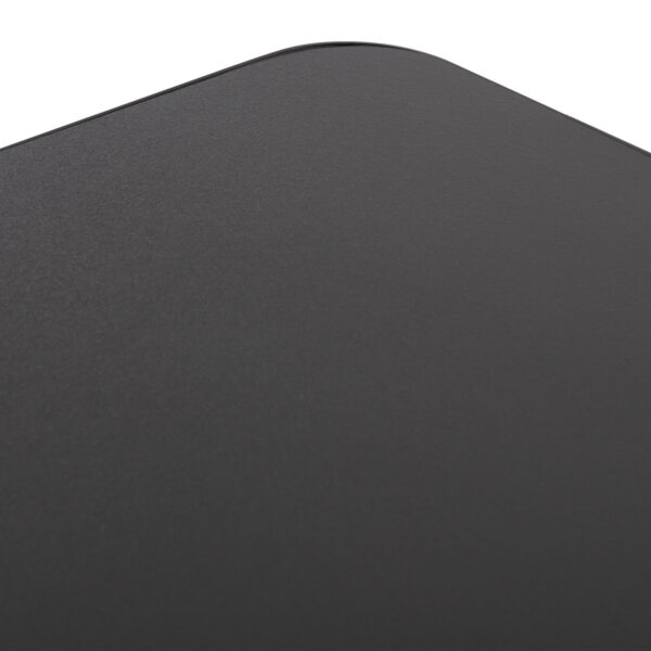ΕΠΙΦΑΝΕΙΑ ΤΡΑΠΕΖΙΟΥ SINTERED STONE ΤΕΤΡΑΓΩΝΗ HM6654.01 ΠΛΑΙΣΙΟ ALU ΜΑΥΡΟ 70x70εκ. - Image 5