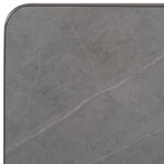 ΕΠΙΦΑΝΕΙΑ ΤΡΑΠΕΖΙΟΥ SINTERED STONE ΤΕΤΡΑΓΩΝΗ HM6655.05 ΠΛΑΙΣΙΟ ALU ΓΚΡΙ 80x80εκ. - Image 5