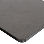 ΕΠΙΦΑΝΕΙΑ ΤΡΑΠΕΖΙΟΥ SINTERED STONE ΤΕΤΡΑΓΩΝΗ HM6654.05 ΠΛΑΙΣΙΟ ALU ΓΚΡΙ 70x70εκ. - Image 6