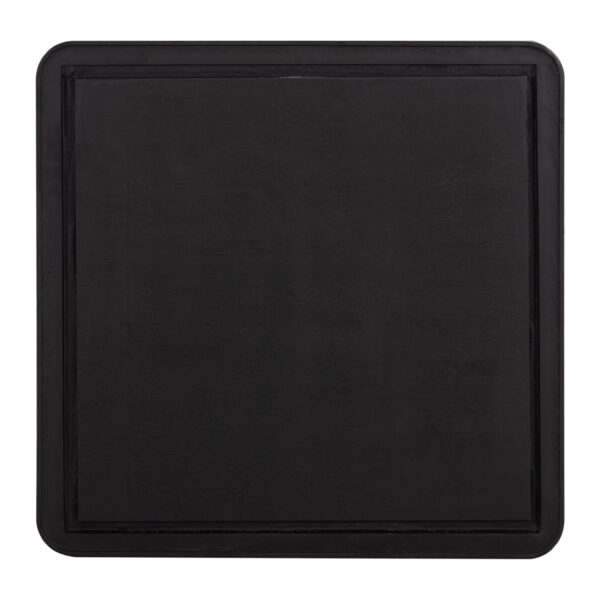 ΕΠΙΦΑΝΕΙΑ ΤΡΑΠΕΖΙΟΥ SINTERED STONE ΤΕΤΡΑΓΩΝΗ HM6654.01 ΠΛΑΙΣΙΟ ALU ΜΑΥΡΟ 70x70εκ. - Image 6