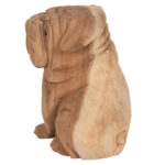 ΕΠΙΤΡΑΠΕΖΙΟ ΔΙΑΚΟΣΜΗΤΙΚΟ DOZER BULLDOG ΞΥΛΟ SUAR ΣΕ ΦΥΣΙΚΟ ΧΡΩΜΑ HM7925 18x14x20Y εκ. - Image 4