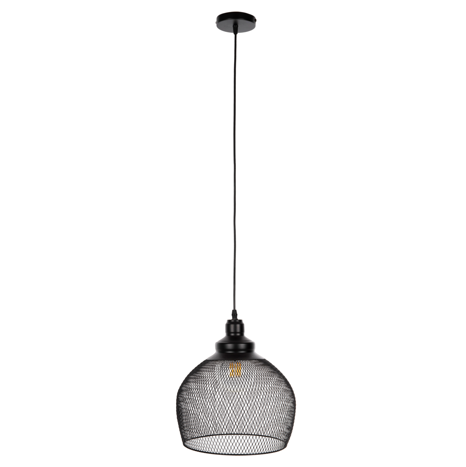 HM4103 ΦΩΤΙΣΤΙΚΟ ΟΡΟΦΗΣ ΚΡΕΜΑΣΤΟ HM4103 ΜΕΤΑΛΛΙΚΗ ΔΙΚΤΥΩΤΗ ΣΦΑΙΡΑ Φ26x133Υεκ. - Image 1