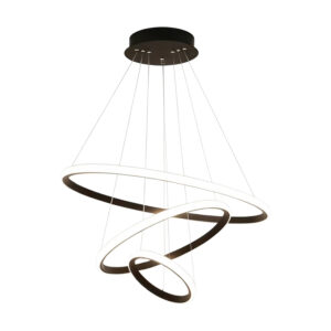 ΦΩΤΙΣΤΙΚΟ ΟΡΟΦΗΣ LED ΚΡΕΜΑΣΤΟ ΣΕΙΡΑ AERIAL HM4882.01 ΜΑΥΡΟ Φ60εκ.