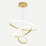 ΦΩΤΙΣΤΙΚΟ ΟΡΟΦΗΣ LED ΚΡΕΜΑΣΤΟ ΣΕΙΡΑ AERIAL HM4882.03 ΧΡΥΣΟ Φ60εκ.