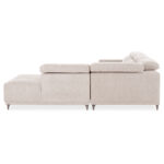 ΚΑΝΑΠΕΣ ΑΡΙΣΤΕΡΗ ΓΩΝΙΑ 5Θ ΜΕ RECLINE LUNARIS HM3316.02L ΕΚΡΟΥ ΥΦΑΣΜΑ 307x267x94Yεκ - Image 6
