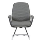 ΚΑΡΕΚΛΑ ΕΠΙΣΚΕΠΤΗ VELUM-s HM1235.10 ΓΚΡΙ PU--ΒΑΣΗ ΧΡΩΜΙΟΥ 71x60x100Υεκ. - Image 3