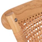 ΚΑΡΕΚΛΑ ΤΡΑΠΕΖΑΡΙΑΣ LIBERTY HM8752.11 TOON ΞΥΛΟ-ΨΑΘΑ RATTAN---Β'ΔΙΑΛΟΓΗΣ 49x54x89Υεκ - Image 5