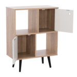 ΝΤΟΥΛΑΠΙ ΒΙΒΛΙΟΘΗΚΗ HM8761 HATTIE 60x29x79Υ εκ. - Image 2