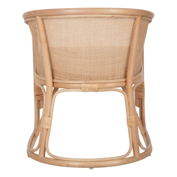 ΠΟΛΥΘΡΟΝΑ ΚΙΚΟ HM9839 RATTAN ΣΕ ΦΥΣΙΚΟ ΧΡΩΜΑ-ΛΕΥΚΟ ΜΑΞΙΛΑΡΙ 61x71x76Yεκ. - Image 6