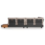 ΣΕΤ ΣΑΛΟΝΙ ΕΞ.ΧΩΡΟΥ 4ΤΜΧ ADHARA HM6189 ΑΛΟΥΜΙΝΙΟ-OLEFIN ΥΦΑΣΜΑ-SINTERED STONE - Image 5