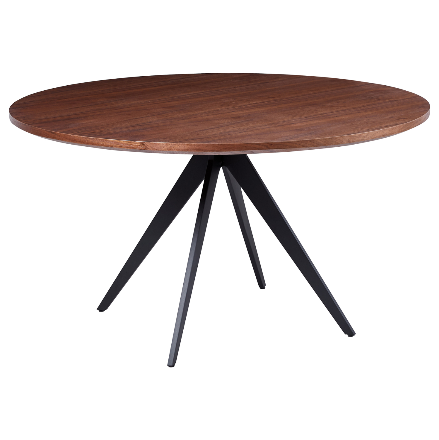 HM9452.02 ΤΡΑΠΕΖΙ ΤΡΑΠΕΖΑΡΙΑΣ ΣΤΡΟΓΓΥΛΟ GRIPPEN HM9452.02 ΚΑΠΛΑΜΑΣ ΦΡΑΞΟΥ ΣΕ ΚΑΡΥΔΙ & ΡΟΥΣΤΙΚ ΣΤΥΛ Φ140x75Yεκ. - Image 1