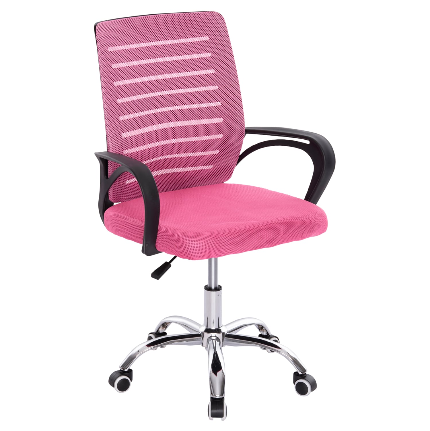 HM1192.95 ΚΑΡΕΚΛΑ ΓΡΑΦΕΙΟΥ TRAIL HM1192.95 ΡΟΖ MESH 62x51x98Υεκ. Β' ΔΙΑΛΟΓΗΣ - Image 1