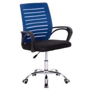 ΚΑΡΕΚΛΑ ΓΡΑΦΕΙΟΥ TRAIL HM1192.96 ΜΠΛΕ & ΜΑΥΡΟ MESH 62x51x98Υεκ. Β' ΔΙΑΛΟΓΗΣ